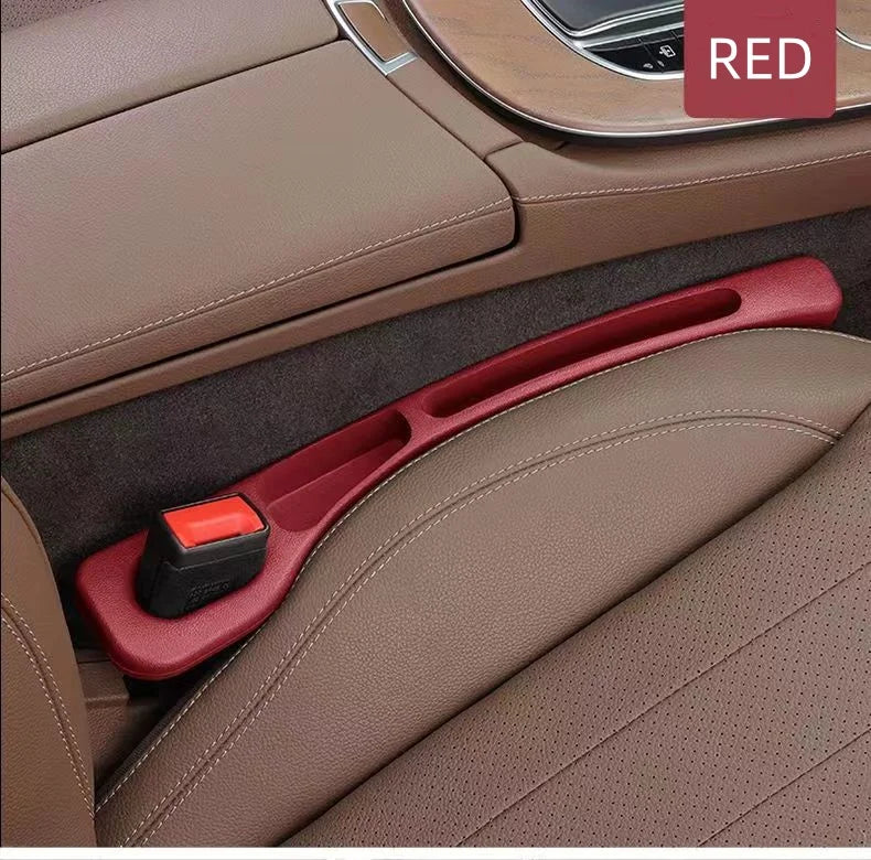 2Pcs Car Seat Gap Filler Seat Crevice Storage Box Bag Between Seats Console Organizer Decoration Interior Auto Accessories