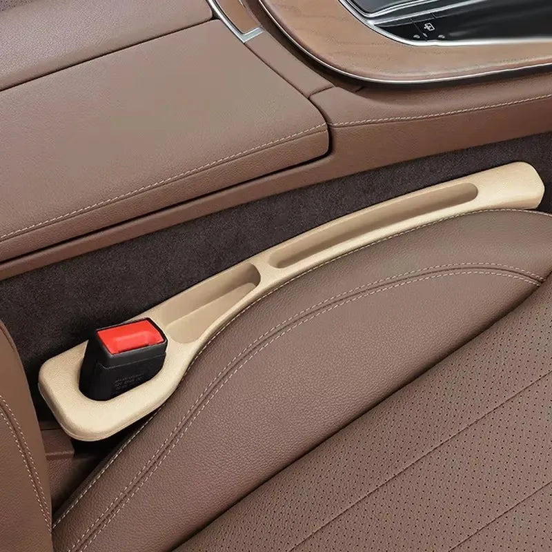 2Pcs Car Seat Gap Filler Seat Crevice Storage Box Bag Between Seats Console Organizer Decoration Interior Auto Accessories