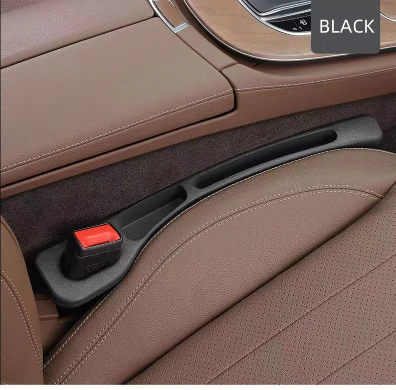 2Pcs Car Seat Gap Filler Seat Crevice Storage Box Bag Between Seats Console Organizer Decoration Interior Auto Accessories