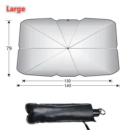 Car Sun Shade Protector Parasol Auto Front Window Sunshade Covers Interior UV Ray Windshield Protection Car Accessories Amagi